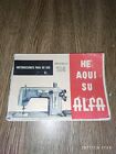 Maquina de coser Alfa 104 , Manual de usuario